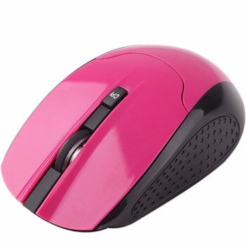 華碩（ASUS） EQ-30 紅外無線鼠標(biāo) 粉色